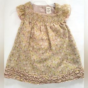 Old Navy Dress with Diaper Pants, Size 6-12 Months